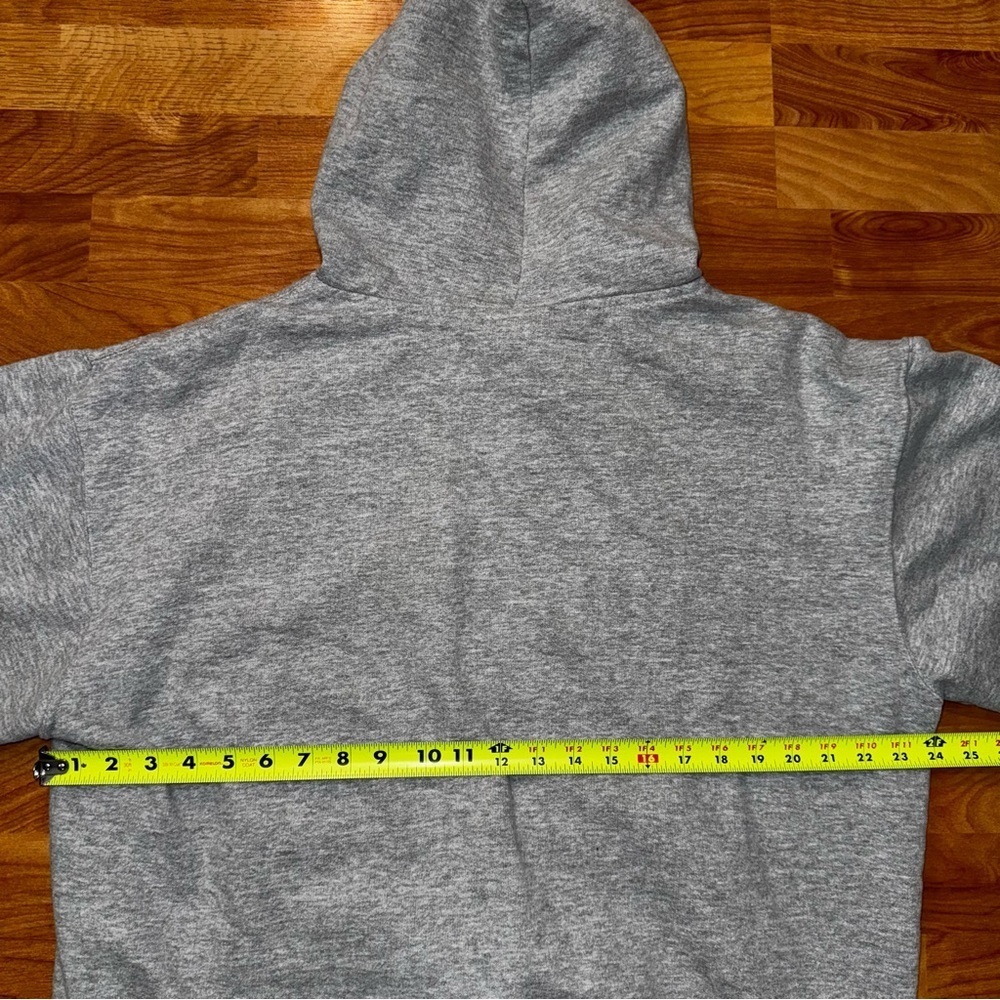 Vintage Oswego, NY Embroidered Lighthouse Hoodie Men’s Size XL Gray Pullover - Picture 9 of 14